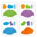 AREIA DIVERTIDA POCKET BICHOS 150G SORTIDO 6637 - DM TOYS