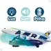 AVIAO ULTRA FAST BATE E VOLTA LUZ E SOM 6848 - DM TOYS