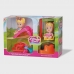 BRINQ. DIVERTOYS BONECA LITTLE DOLLS SUPER PLAYGROUND 8126
