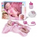 BRINQ. DIVERTOYS BONECA DIVER NEW BORN - LITTLE FAZ XIXI - MACACAO 8211