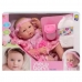BRINQ. DIVERTOYS BONECA DIVER NEW BORN - LITTLE FAZ XIXI - MACACAO 8211