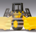 BRINQ. SILMAR ESCAVADEIRA TRATOR CONSTRUCTION 6085
