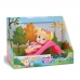 BONECA LITTLE DOLLS PLAYGROUND ESCORREGADOR MENINA - DIVERTOYS 8096
