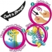 BONECA CURLI GIRLS E MASCOTE NOVABRINK