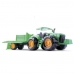 BRINQ. ROMA TRATOR TRACADO CARRETA 0371
