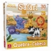 QUEBRA CABEÇAS SAFARI 30 PEÇAS