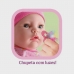 NEW BORN PREMIUM MENINA COM CABELO - DIVERTOYS 8153