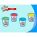 MASSA KIT COM 4 POTINHOS SORTIDOS - DIVERTOYS 8064