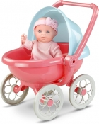 BABY CO CARRINHO DE BEBE BONECA VINIL/PLASTICO - ROMA