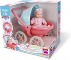 BABY CO CARRINHO DE BEBE BONECA VINIL/PLASTICO - ROMA