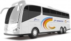 BRINQ. ROMA BUS BRANCO ONIBUS PLAST. 1902