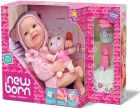 BONECA DIVER NEW BORN UNIQUE COLLECTION BODY ROSA - DIVERTOYS 8205