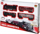 PISTA TREM LOCOMOTIVA COM LUZ E SOM 85,5 CM - DM TOYS