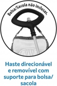 Triciclo Banderetta Passeio & Pedal (Azul) Bandeirante 1245