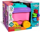 BRINQ. CARDOSO CARRINHO DE PUXAR BABY LAND BAUDUXO DIDATICO ROSA 3055
