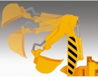 BRINQ. SILMAR TRATOR CONSTRUCTION HL1600 6800