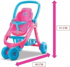 CARRINHO DE BONECA BABY ALIVE - DIVERTOYS 8141
