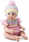 BONECA NEW BORN - BRINCA DE PAPINHA - MENINA - DIVERTOYS