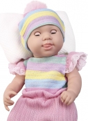 BONECA NEW BORN - BRINCA DE PAPINHA - MENINA - DIVERTOYS
