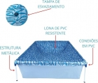 PISCINA COM ARMAÇÃO DE FERRO MOR 1000 LITROS