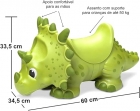 BRINQ. ROMA GIANT DINOS TRICERATOPES 0146