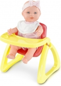 BRINQ. ROMA BONECA BABY CO PAPINHA VINIL/PLAST. 4536