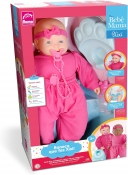 BRINQ. ROMA NEW MINI BEBE MANIA XIXI BRANCA BONECA VINIL 5340