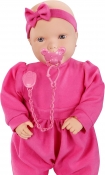 BRINQ. ROMA NEW MINI BEBE MANIA XIXI BRANCA BONECA VINIL 5340