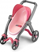 BRINQ. ROMA BEBE REAL CARRINHO DE BONECA PLAST. 5091