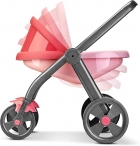 BRINQ. ROMA BEBE REAL CARRINHO DE BONECA PLAST. 5091