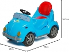 CARRINHO PARA BEBÊ FOUKS CALESITA 1300 AZUL