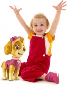 SKYE GIGANTE 45 CM NA BASE - MIMO TOY