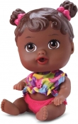 BRINQ. DIVERTOYS BONECA LITTLE DOLLS BANHEIRINHA NEGRA 8038