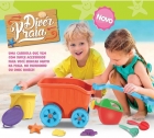 CARRIOLA COM ACESSORIOS PRAIA - DIVERTOYS 8087