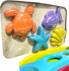 CARRIOLA COM ACESSORIOS PRAIA - DIVERTOYS 8087