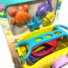 CARRIOLA COM ACESSORIOS PRAIA - DIVERTOYS 8087