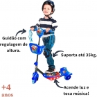 PATINETE COM CESTA AZUL - DM TOYS