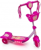 PATINETE COM CESTA ROSA - DM TOYS