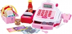 BRINQ. DM TOYS CAIXA REGISTRADORA COM LUZ SOM E ACESSORIOS ROSA - DM 3815