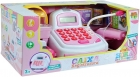 BRINQ. DM TOYS CAIXA REGISTRADORA COM LUZ SOM E ACESSORIOS ROSA - DM 3815