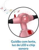 Triciclo Infantil - Passeio e Pedal - Banderetta - Rosa - Bandeirante 1246