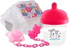 BRINQ. DIVERTOYS KIT NEW BORN ACESSORIOS BONECA 8201