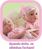 BONECA DIVER NEW BORN PREMIUM MENINA S/CABELO