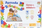 DIDATICOS APRENDA BRINCANDO CORES E ALFABETO - DM TOYS