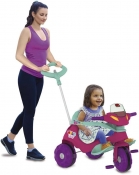 BRINQ. BANDEIRANTE VELOBABY® PASSEIO & PEDAL (ROSA) 357