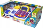 BRINQ. DM TOYS CAIXA REGISTRADORA C/LUZ SOM E ACESSO 24PCS AZUL DM 3816