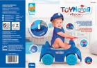 TOYMOTOR POLICIA CARRINHO EMPURRAR - ROMA 158